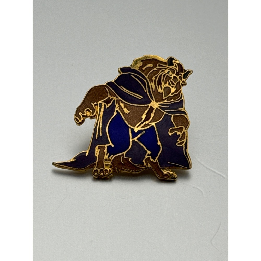 Vintage 90s Disney DLR Beauty and the Beast Film Premiere Cast Beast Pin